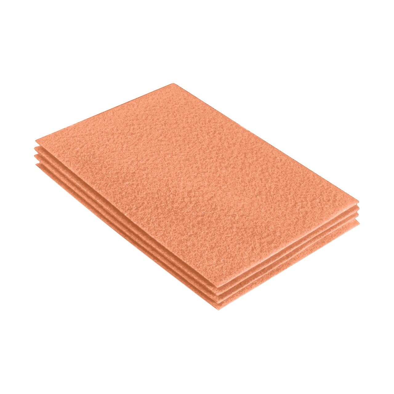 FabricLA Acrylic Felt Sheets for Crafts - Precut 9" X 12" Inches (20 cm X 30 cm) Felt Squares - Use Felt Fabric Craft Sheets for DIY, Costume, and Decoration | Lt Flesh - 4 Pieces